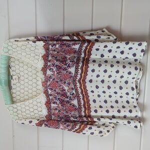 Long sleeve blouse size L